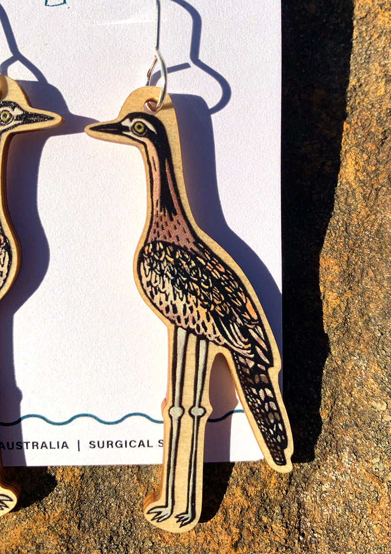 Bushstone Curlew Earrings