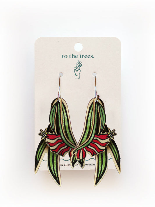 Kangaroo Paw Earrings
