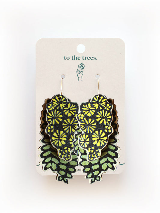 Sunshine Wattle Earrings