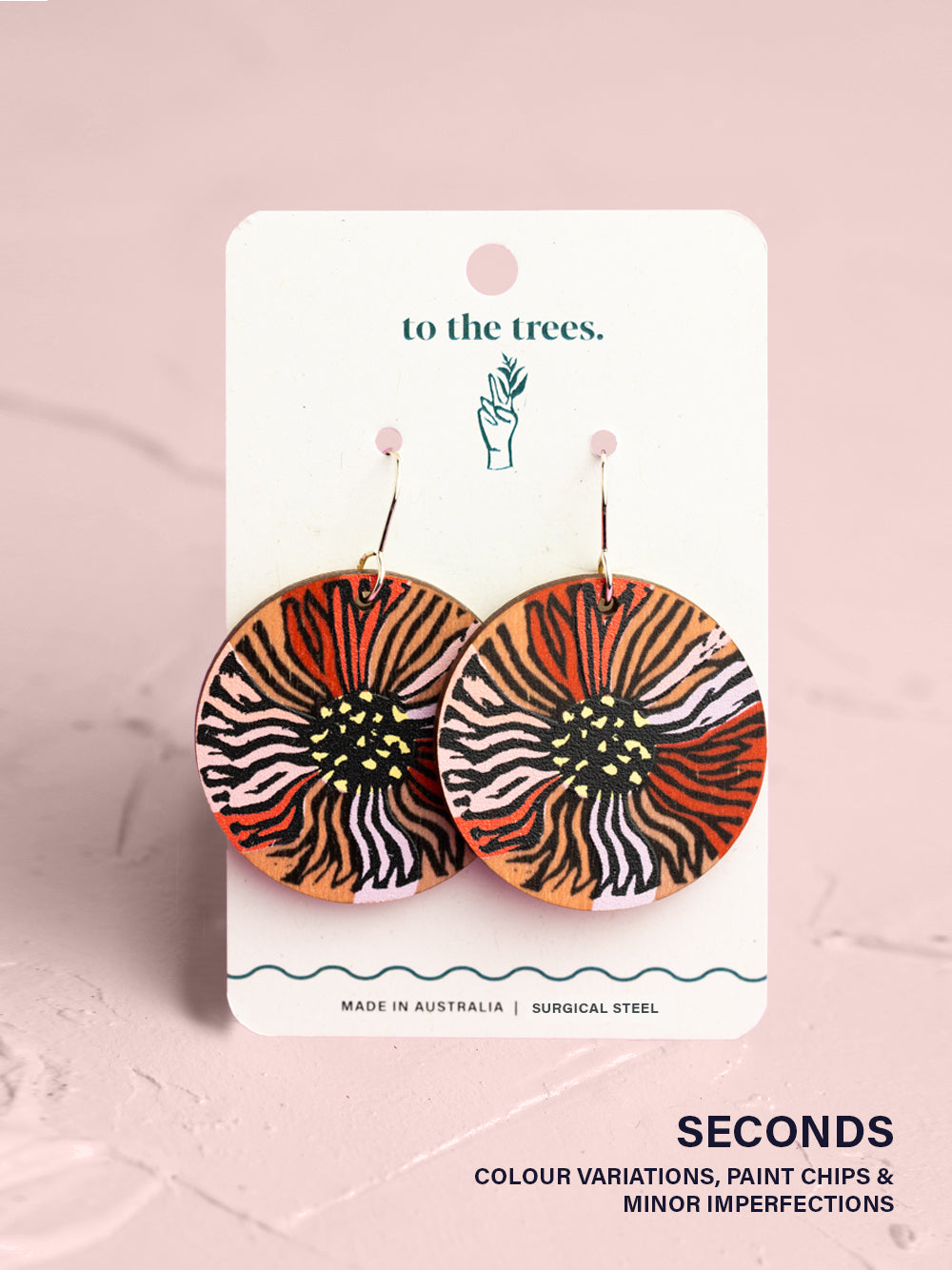 Eucalyptus Bloom Earrings (seconds)
