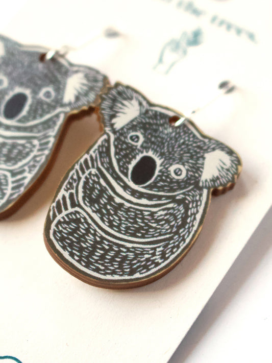 Koala Earrings