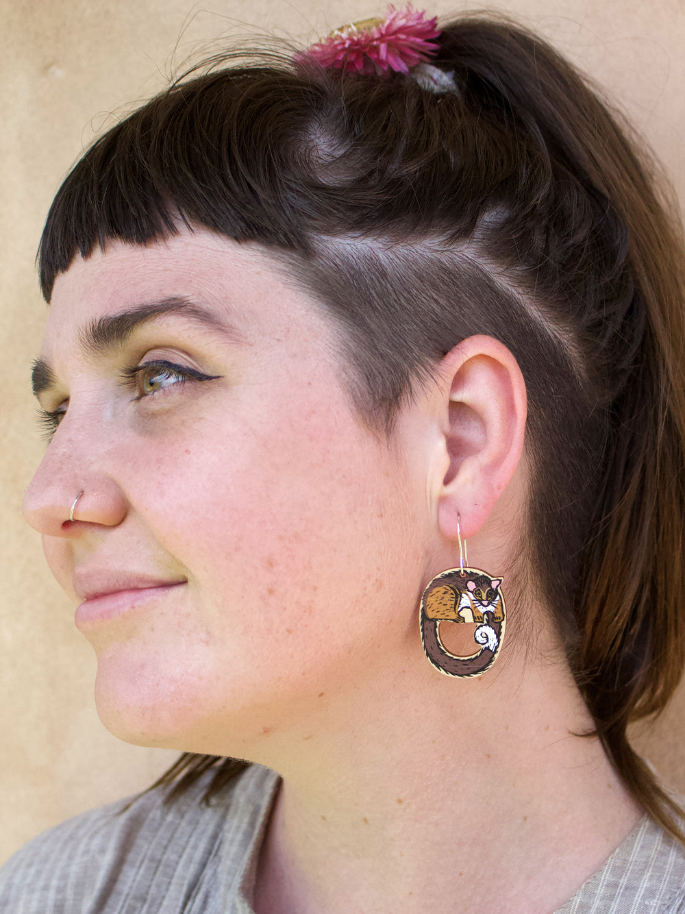 Ring-tailed Possum Earrings