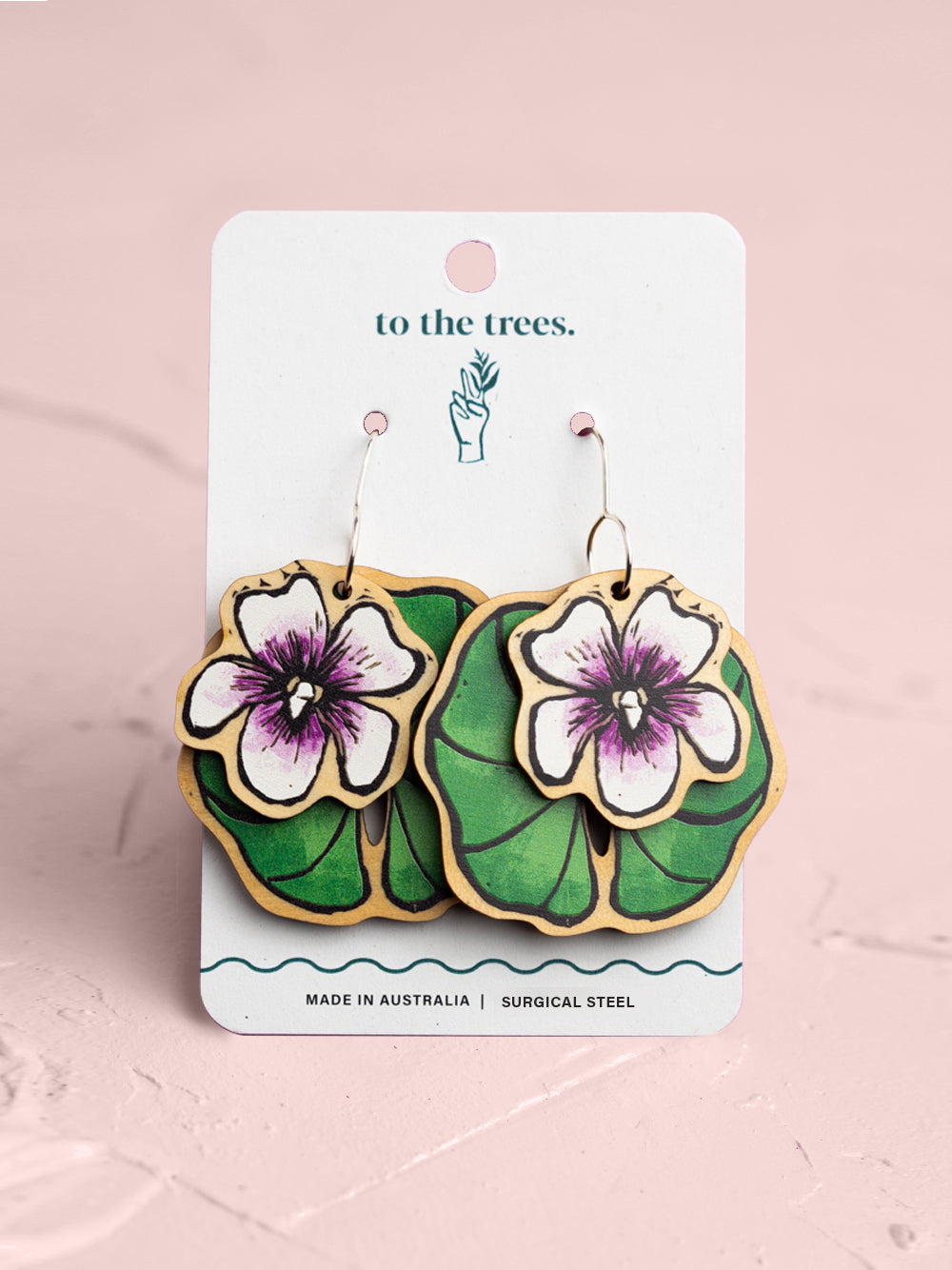 Native Violet Earrings