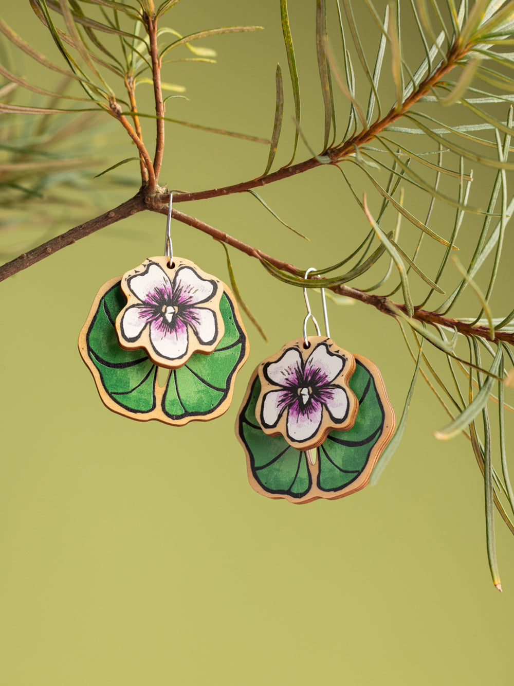 Native Violet Earrings