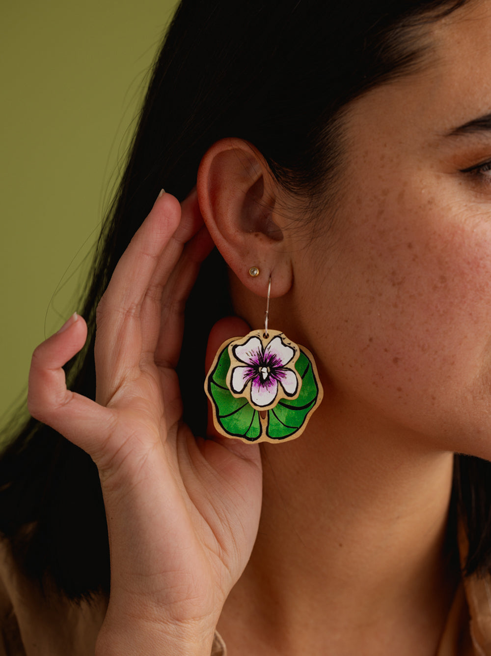Native Violet Earrings