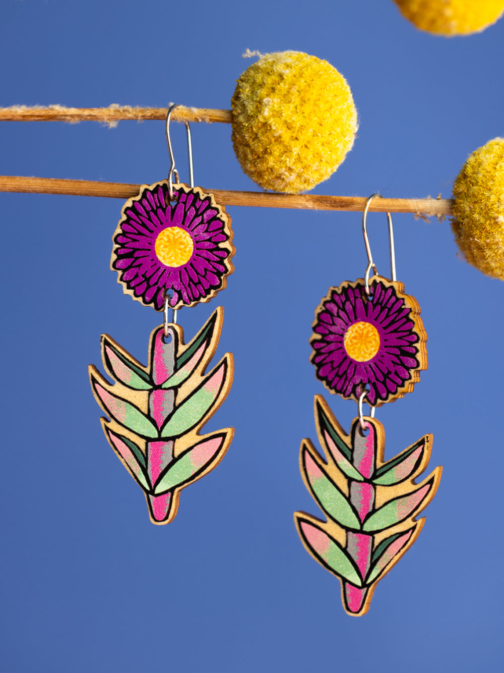 Pig Face Earrings