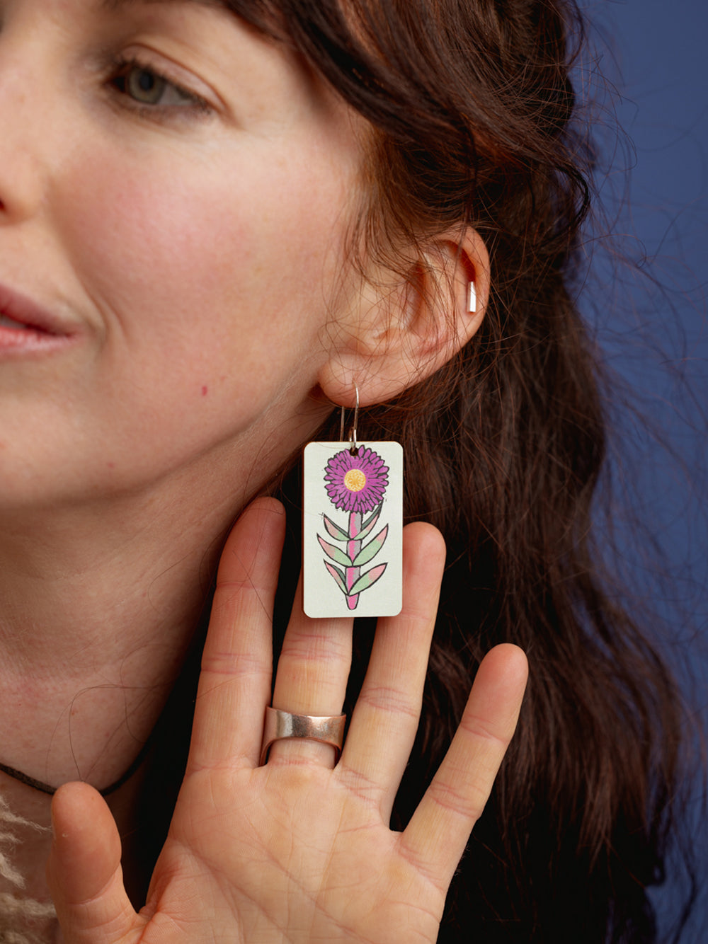 Pig Face Earrings