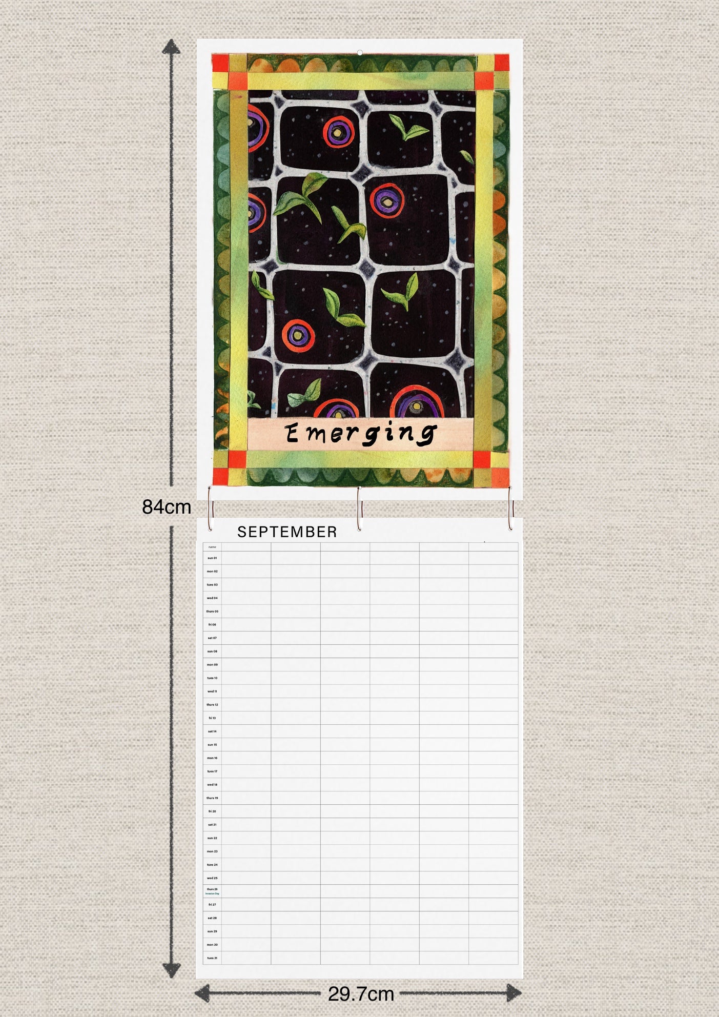 PRE-ORDER - 2026 Art Print Calendar