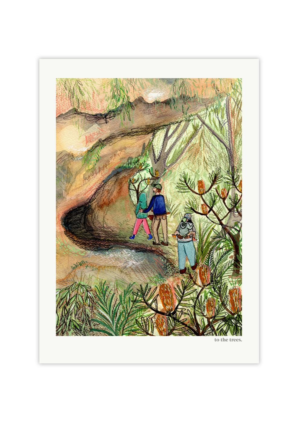 Art Print - Cave Walk