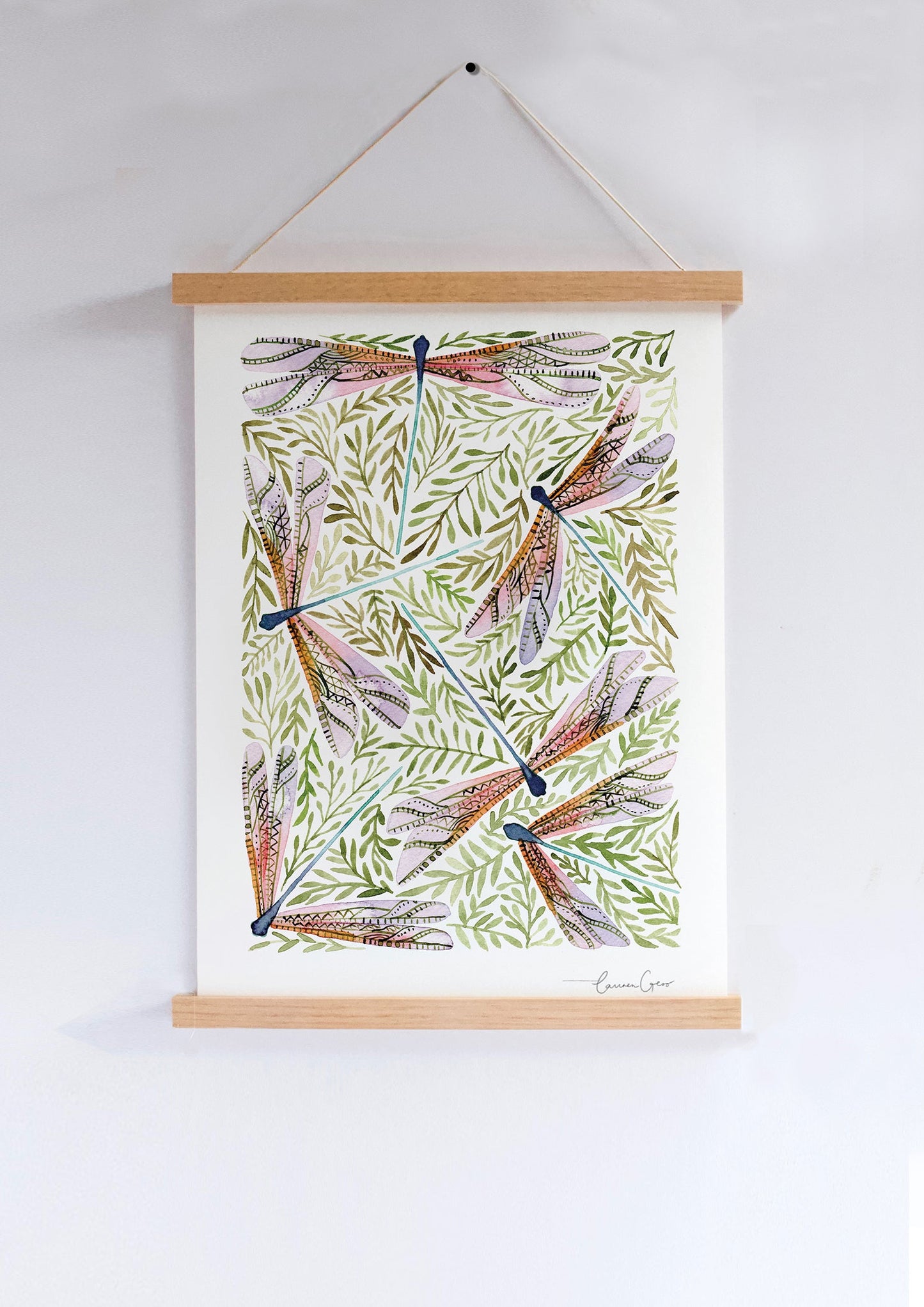 Art Print - Dragonflies