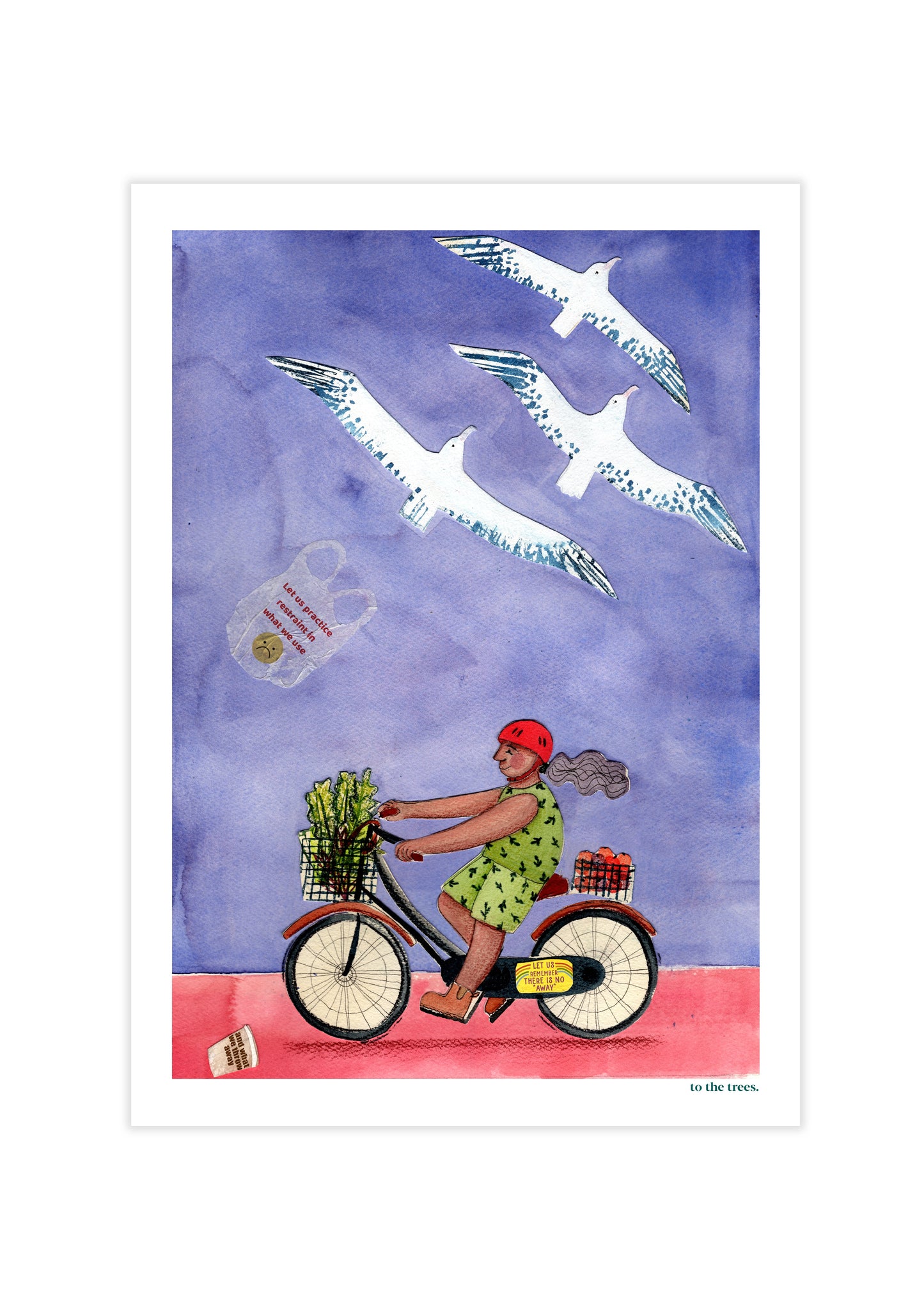 There is No Away – Art Print | Australian Nature Inspired Wall Art