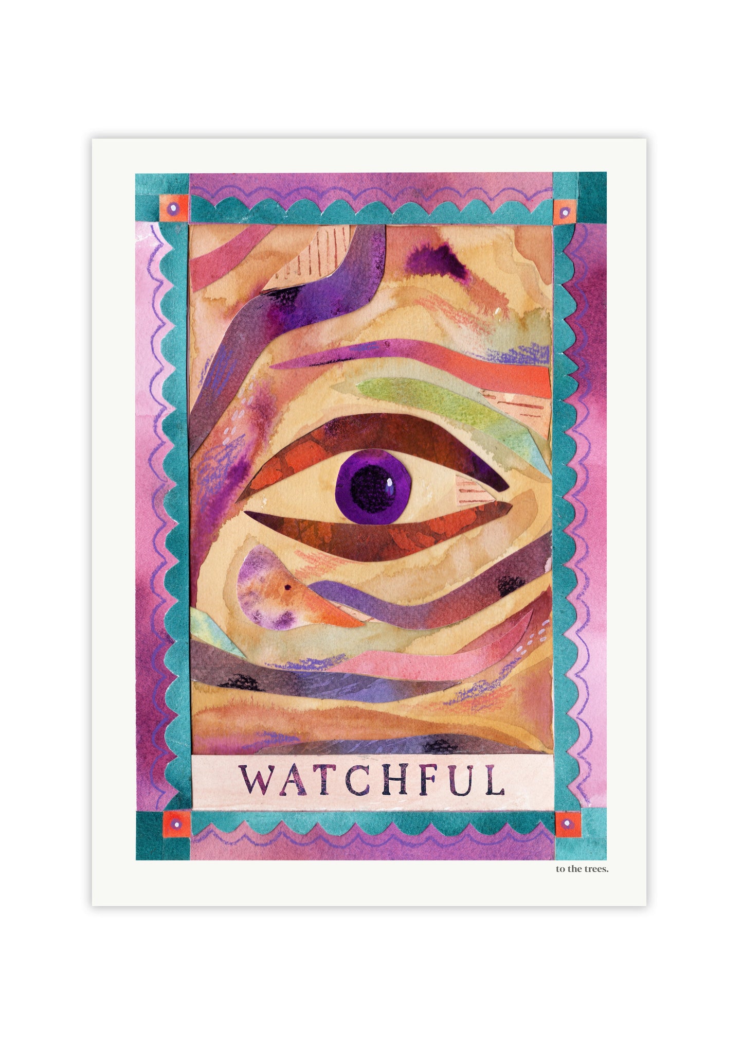 Watchful – Environmental Reflection Art Print