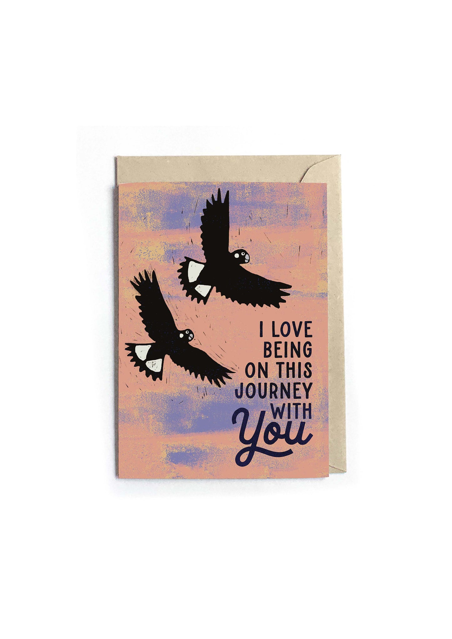 Greeting Card - Love Being on This Journey