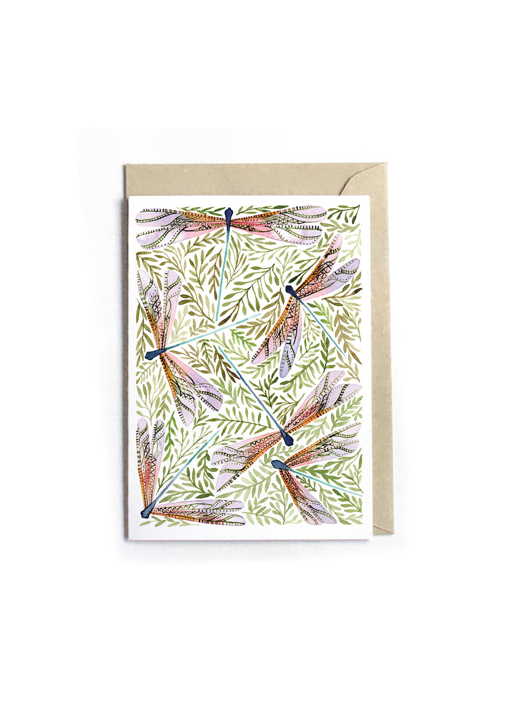 Greeting Card - Dragonflies