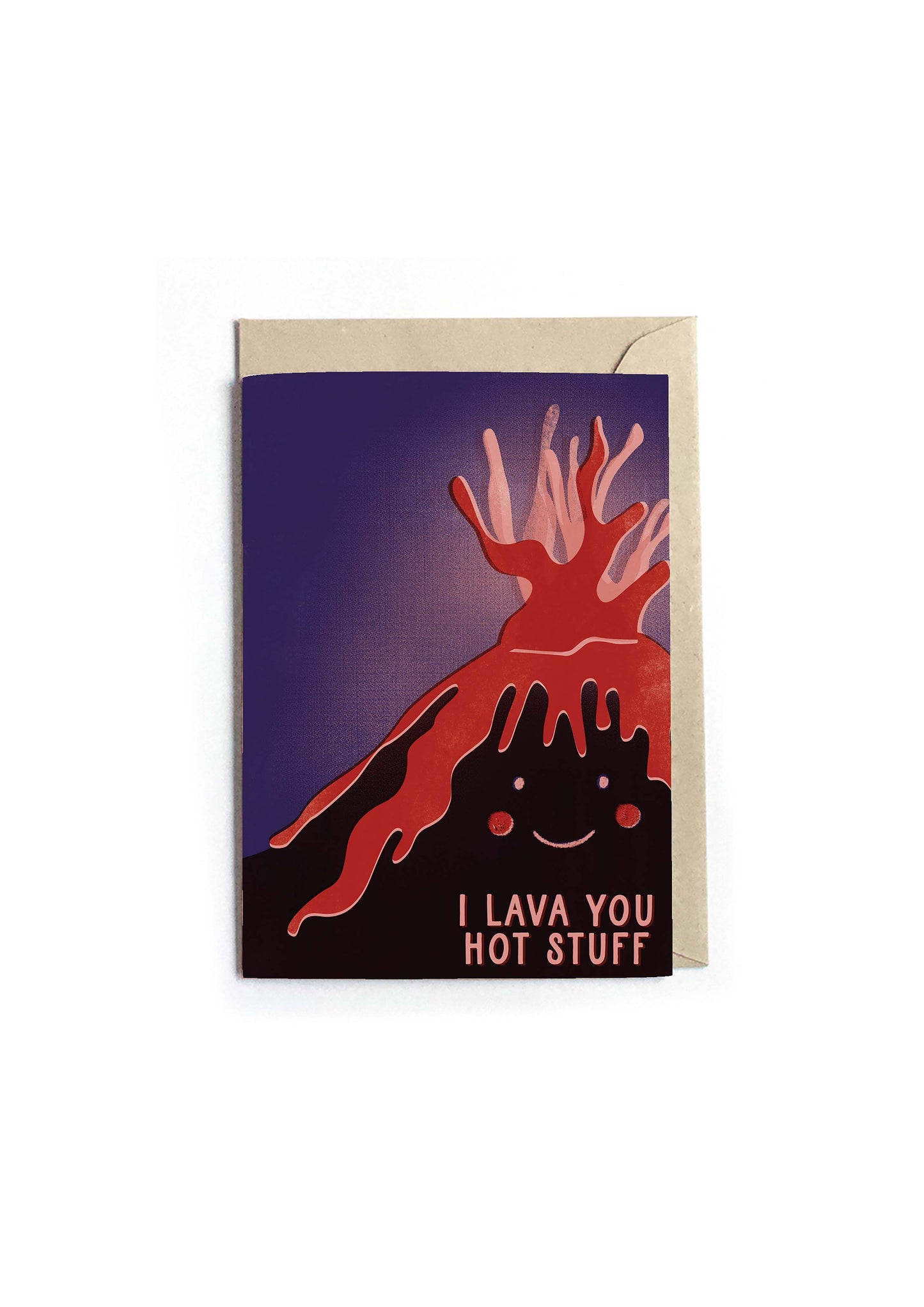 Greeting Card - I Lava You