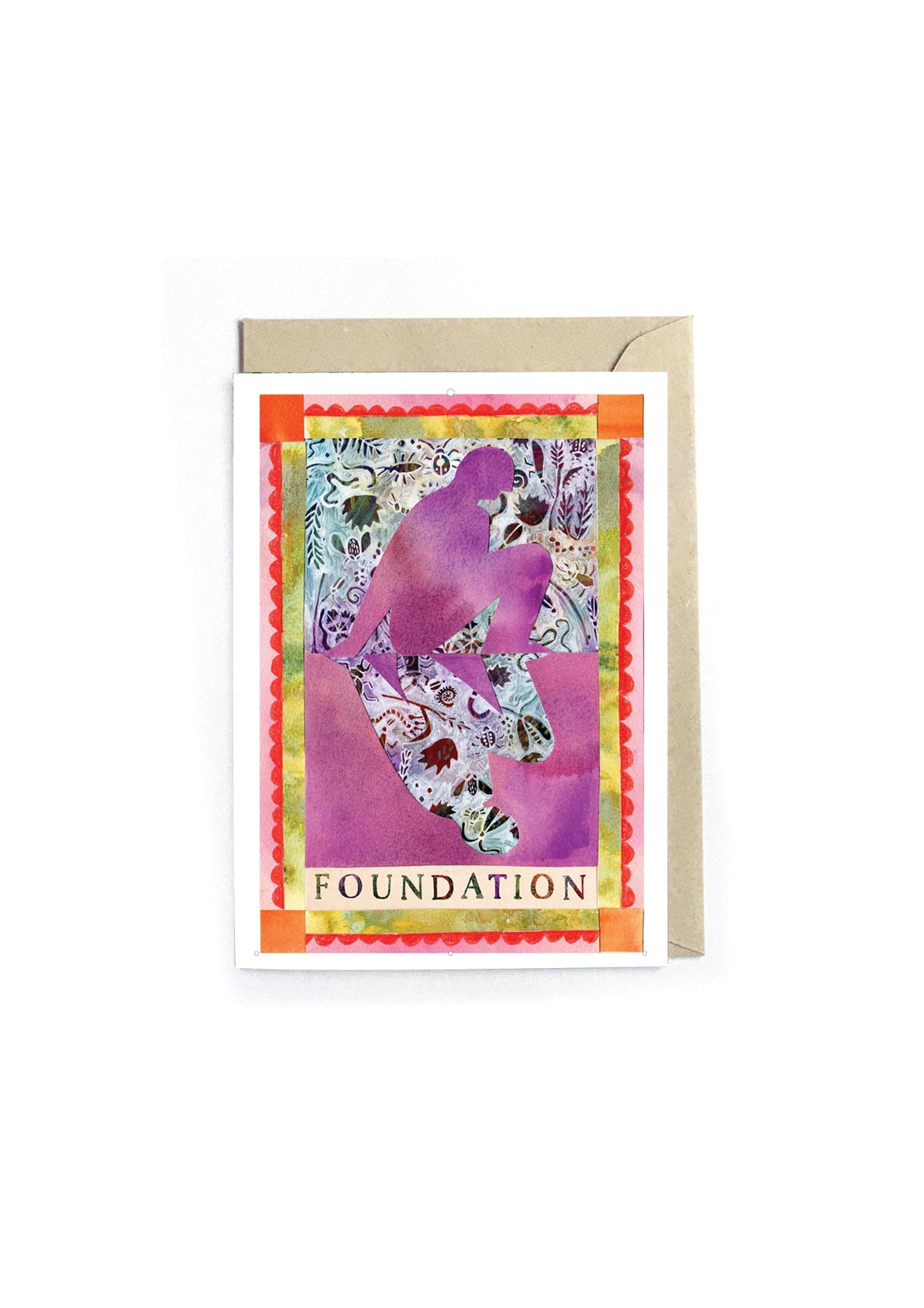 Foundation – Australian Poetry Greeting Card | Nature Magic Collection