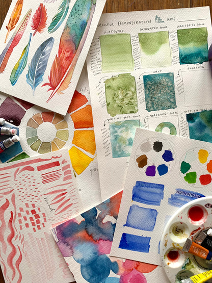 Watercolour for Absolute Beginners – Online Course