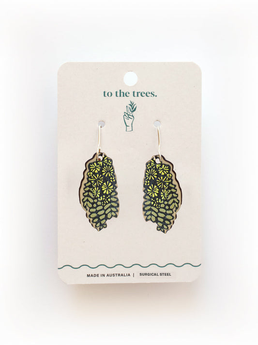 Sunshine Wattle Earrings