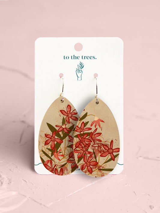 Christmas Bush Earrings