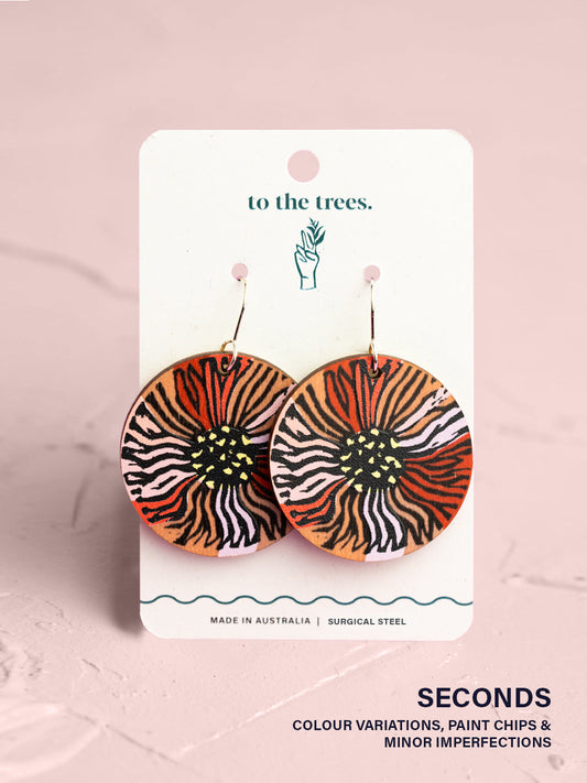 Eucalyptus Bloom Earrings (seconds)
