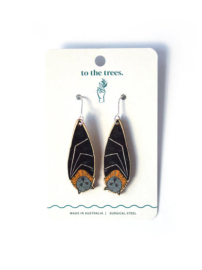 Fruit Bat Earrings