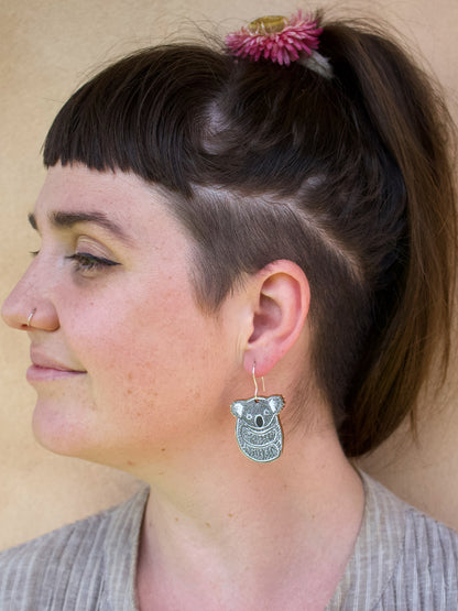 Koala Earrings