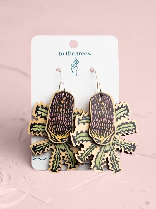 Banksia Seratta Earrings