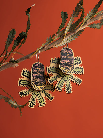 Banksia Seratta Earrings