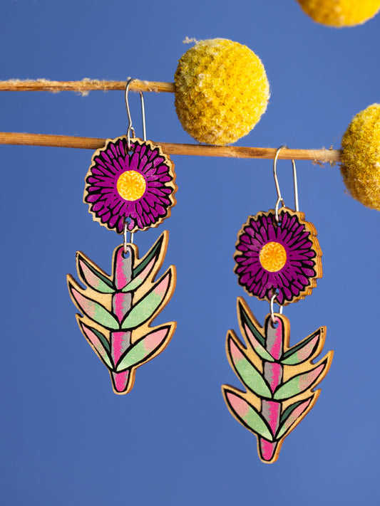 Pig Face Earrings