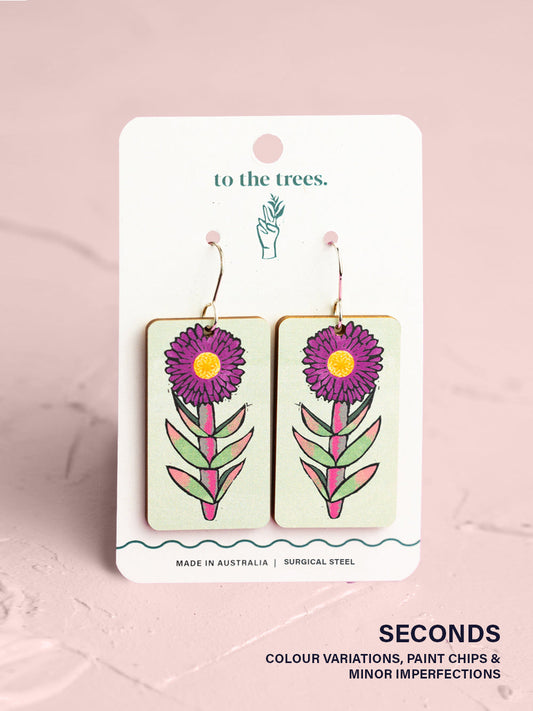 Pig Face Earrings (seconds)