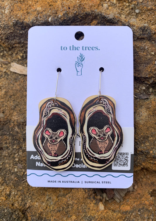 Greater Glider Earrings