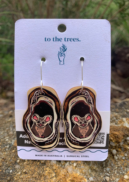 Greater Glider Earrings
