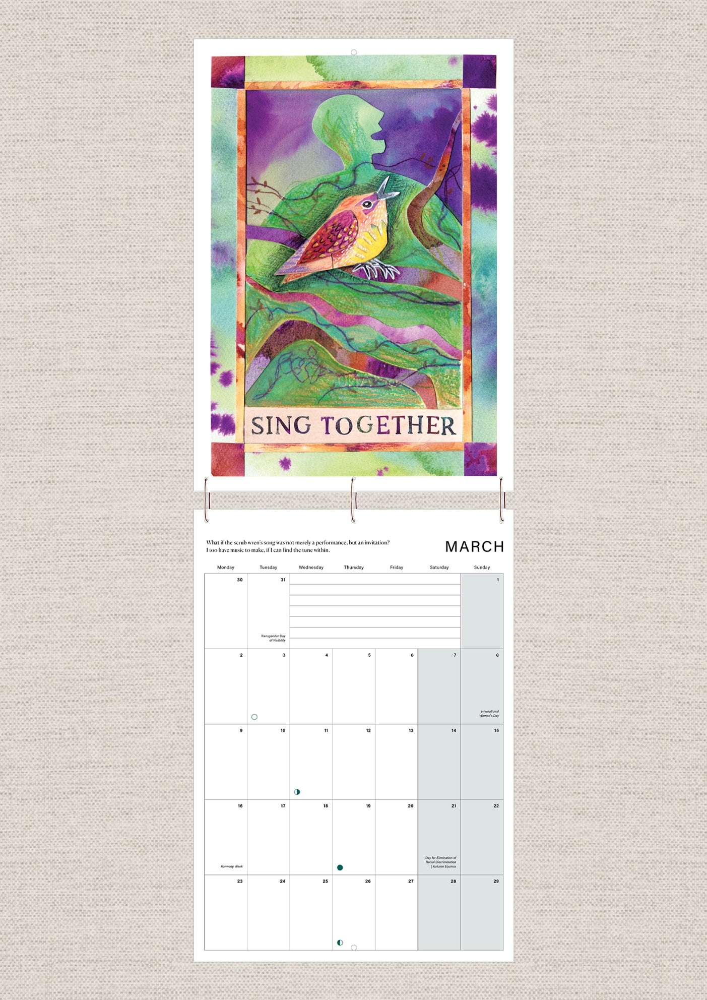 PRE-ORDER - 2026 Art Print Calendar