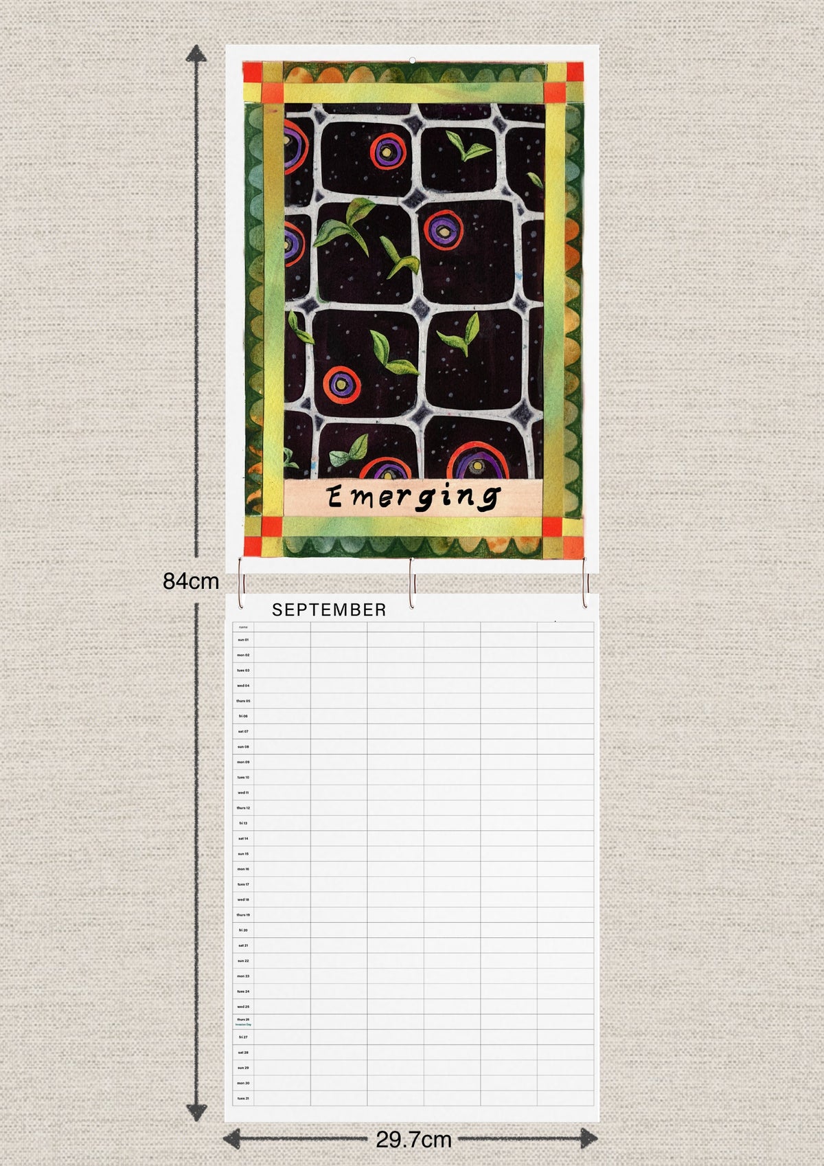 PRE-ORDER - 2027 Art Print Calendar