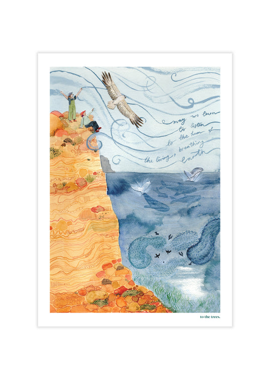 Living, Breathing, Earth Art Print | Australian Nature Inspired Wall Art