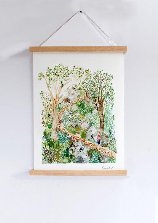 Art Print - Bushwalking