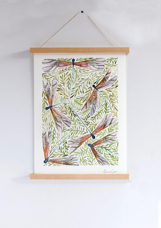 Art Print - Dragonflies