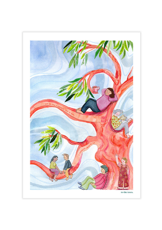Favourite Tree Art Print | Australian Nature Inspired Wall Art