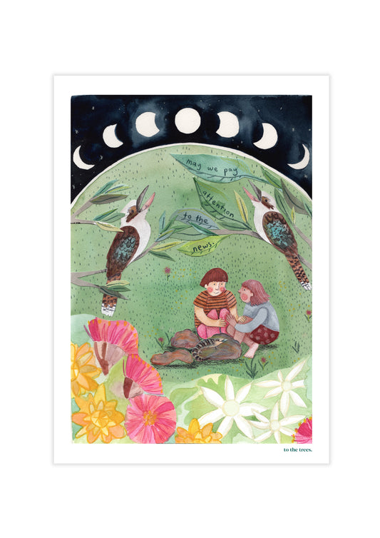 The News Art Print | Australian Nature Inspired Wall Art
