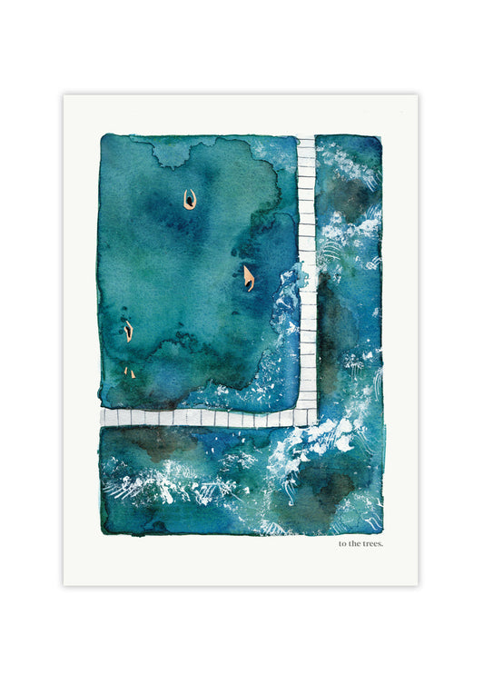 Art Print - Ocean Baths