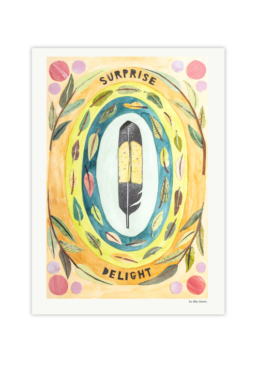 Surprise & Delight Art Print | Australian Nature Wall Decor