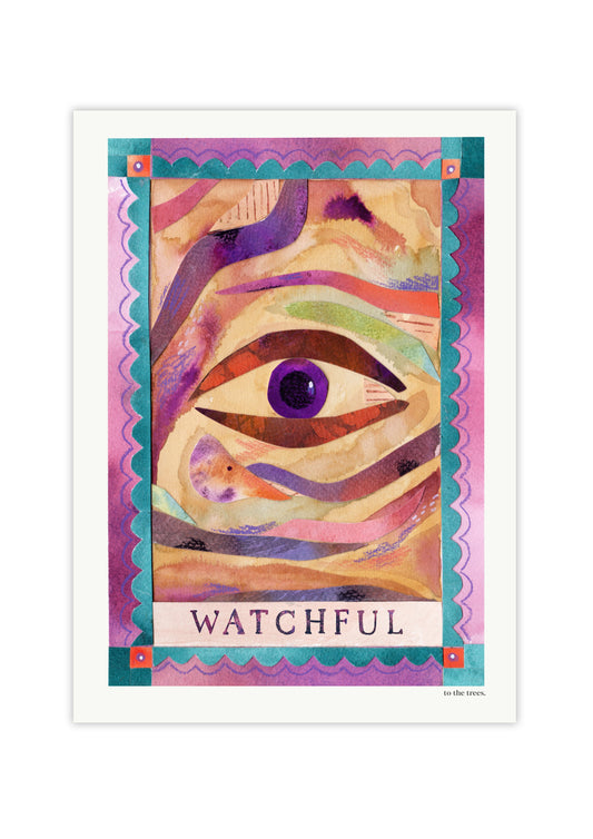 Watchful – Environmental Reflection Art Print