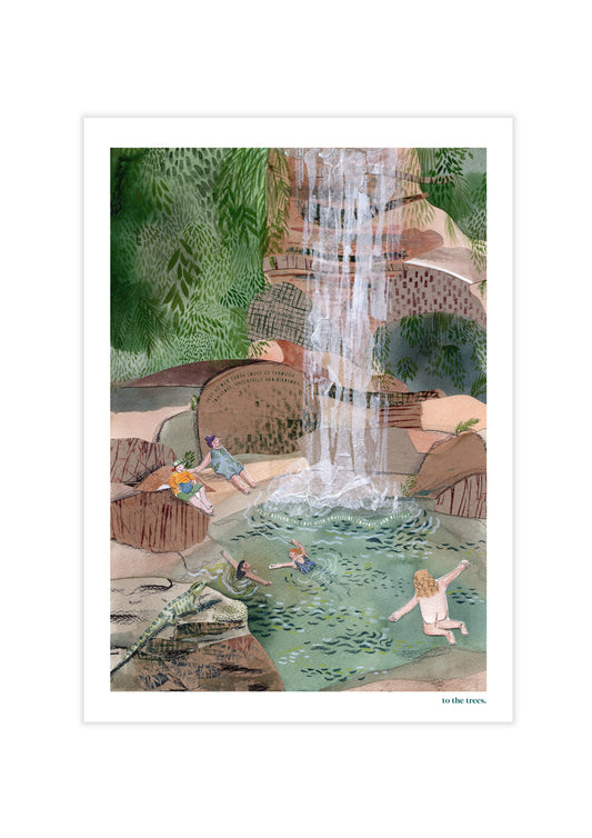 Gratitude Art Print | Australian Nature Inspired Wall Art