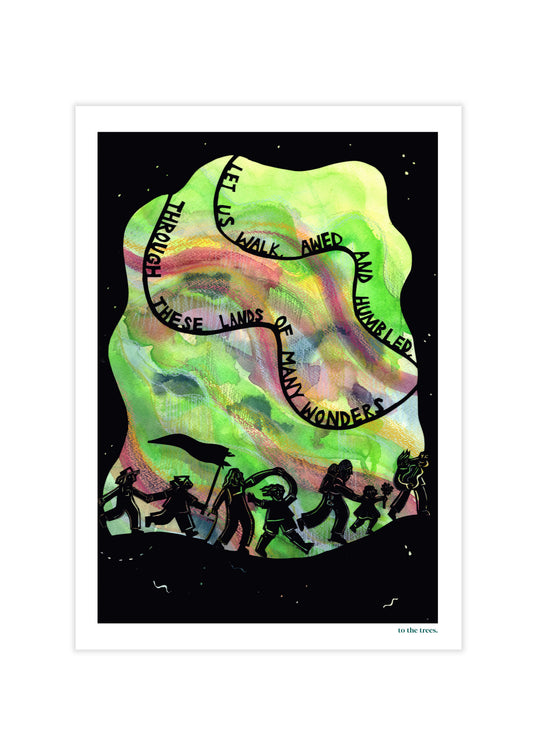 Land of Many Wonders – Art Print | Australian Nature Inspired Wall Art