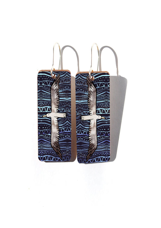 Flying Albatross Earrings