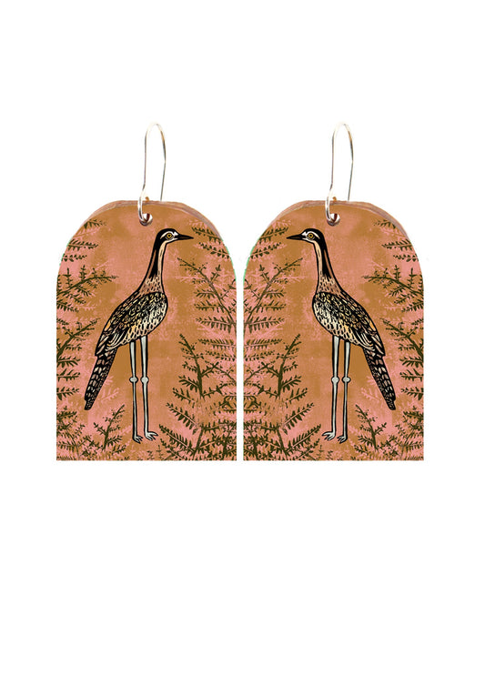 Bushstone Curlew Earrings