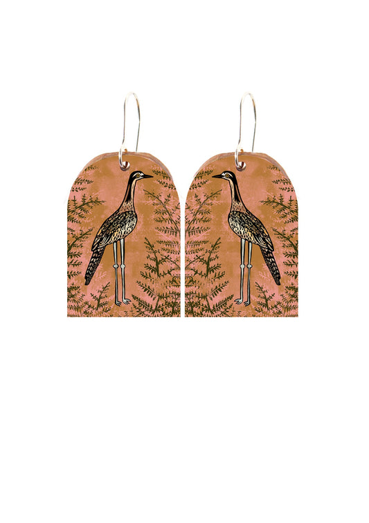 Bushstone Curlew Earrings