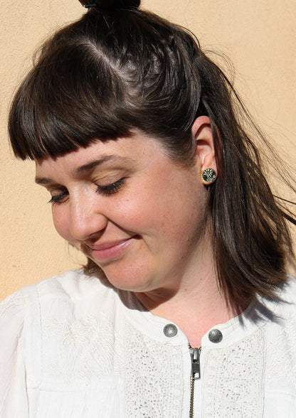 Flannel Flower Earrings