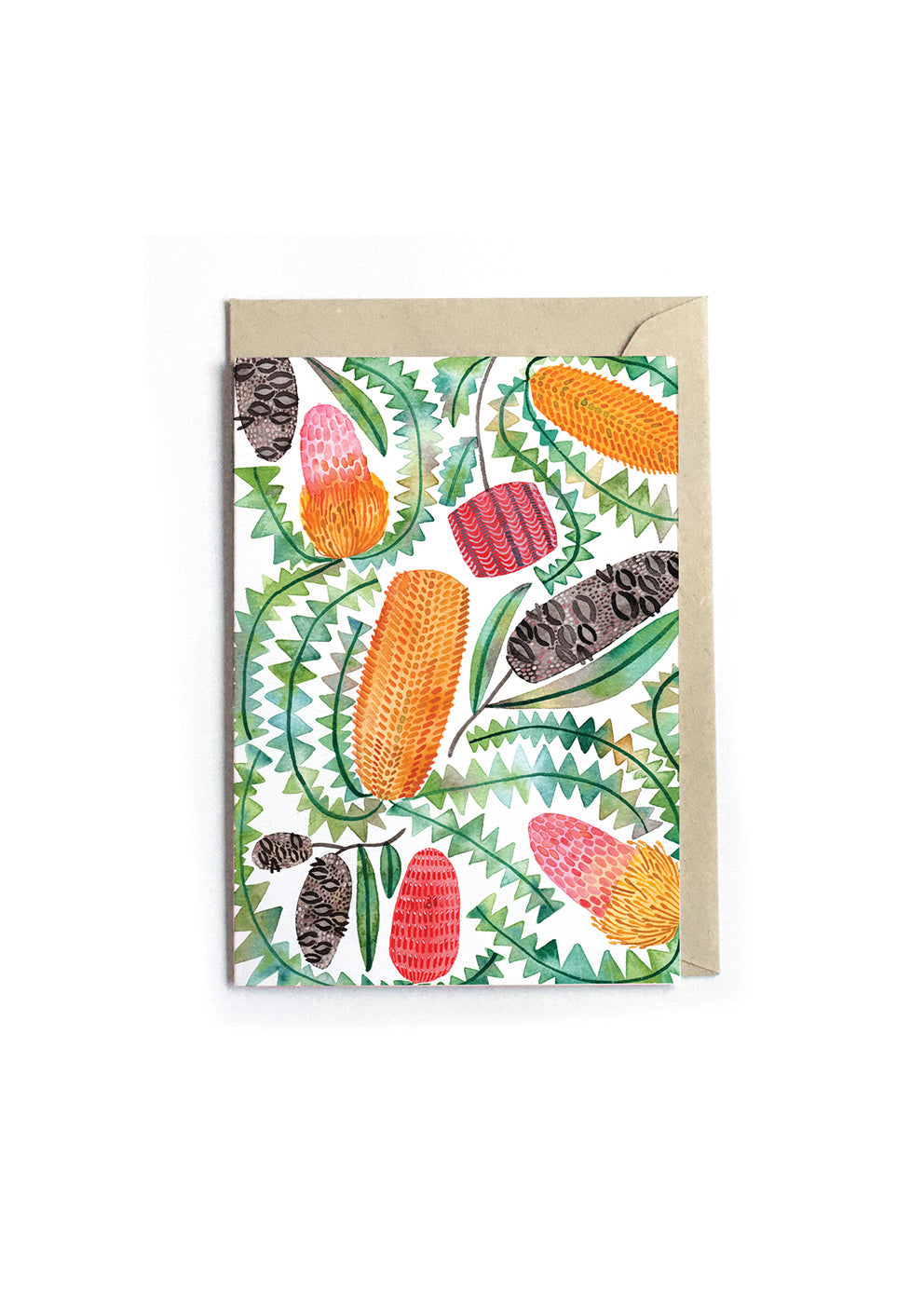 Greeting Card - Banksia Party