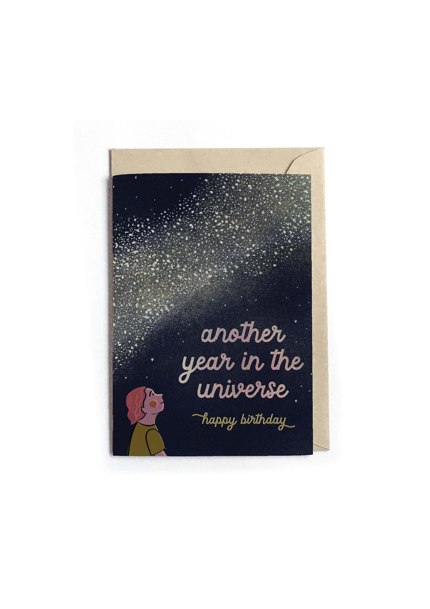 Greeting Card - Happy Birthday, Another Year in the Universe